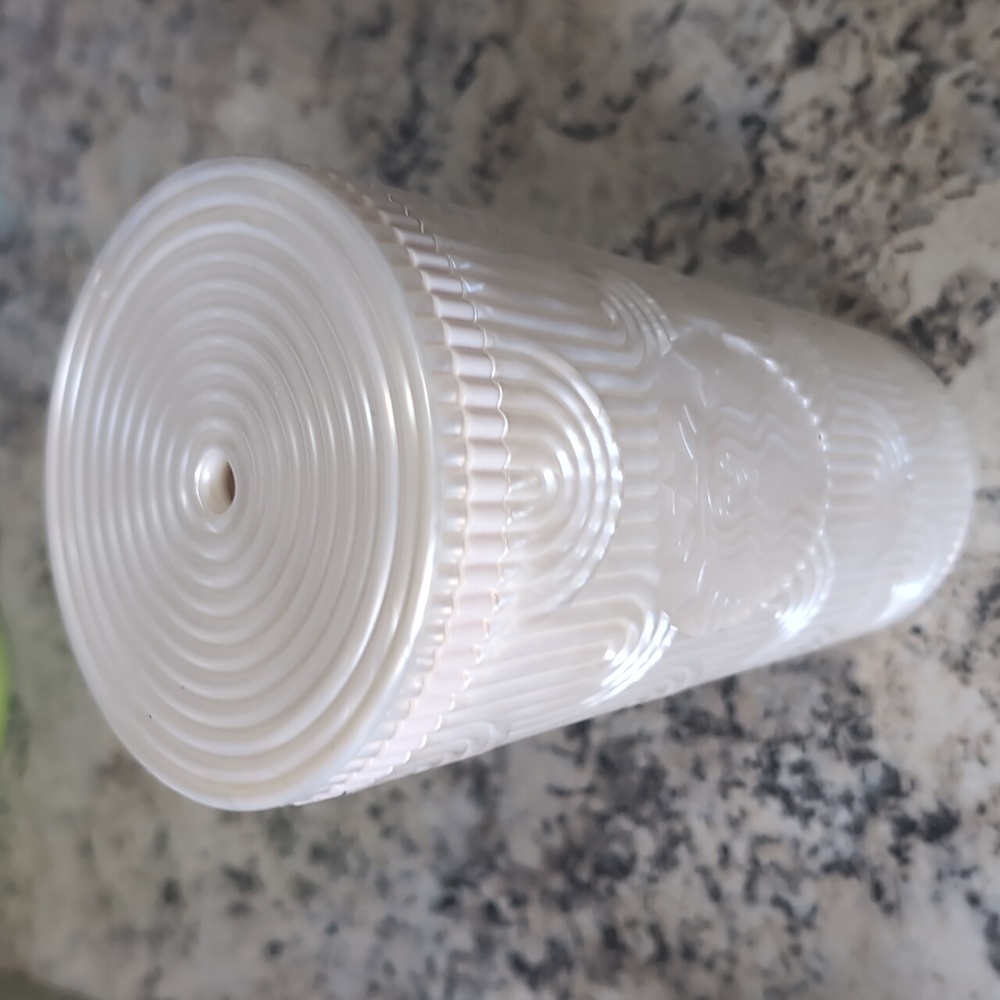 Starbucks White‎ Textured Tumbler